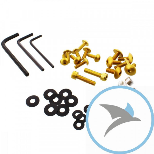 VERKLEID Schraube Satz Pro Bolt alu gold - FKA288G