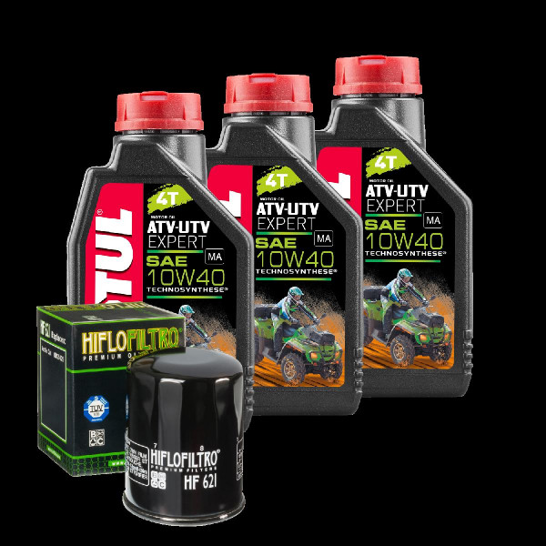 Arctic Cat Prowler 650 H1 XT Service Kit Öl Motul ATV-UTV 10W40 Ölfilter