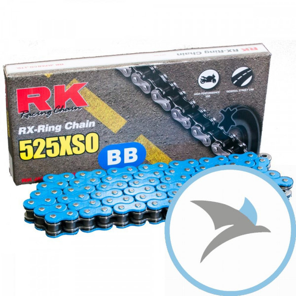 RK X-Ringkette BL525XSO/114 Kette offen mit Nietschloss