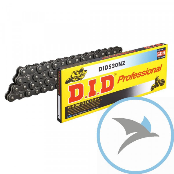 DID Standardkette 530NZ/100 Kette offen mit Clipschloss