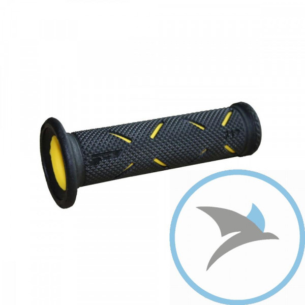 Griffgummi 717 schwarz/gelbD.22 mm. L.122MM geschlossen - PA071700GI02