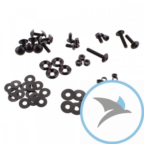 VERKLEID Schraube Satz Pro Bolt alu schwarz - FKTM210BK