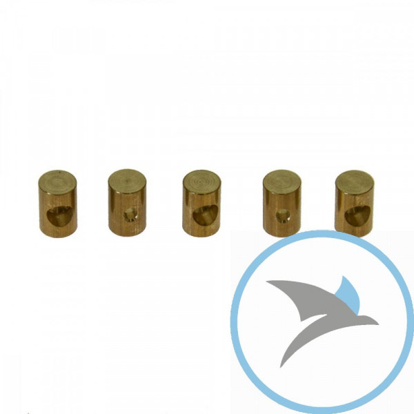 LOETNIPPEL Länge 7.5 mm Bohrung 1.8 mm