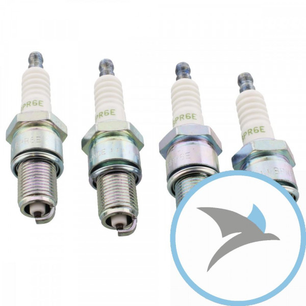 Zündkerze NGK BPR6E VL2 Packung Inhalt 4 Stück VL2 - 2268