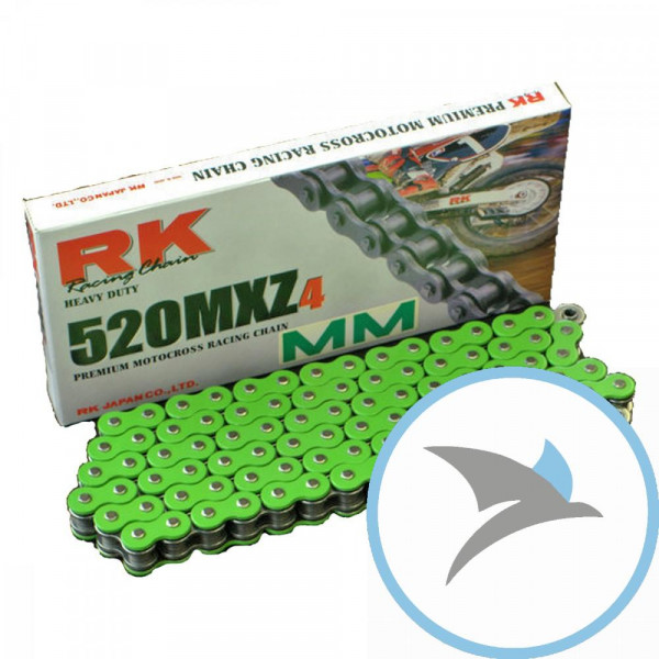 RK Standardkette GN520MXZ4/118 Kette offen mit Clipschloss