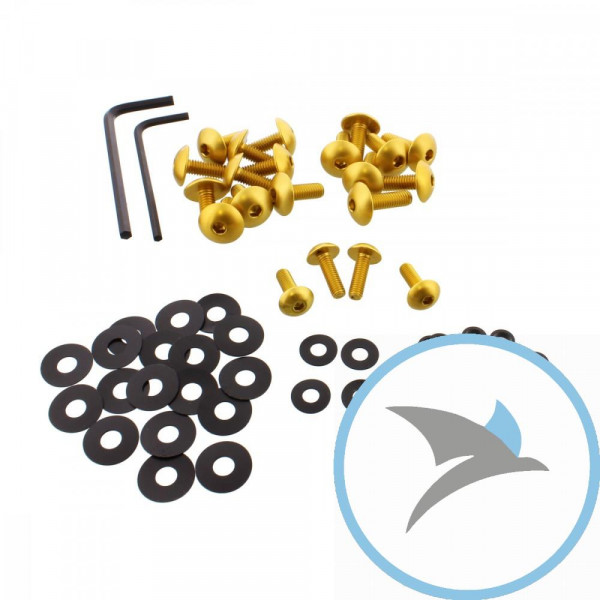 VERKLEID Schraube Satz Pro Bolt alu gold - FKA297G