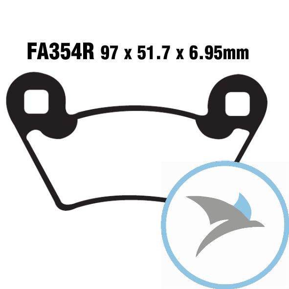 Bremsklotz Sinter R EBC - FA354R