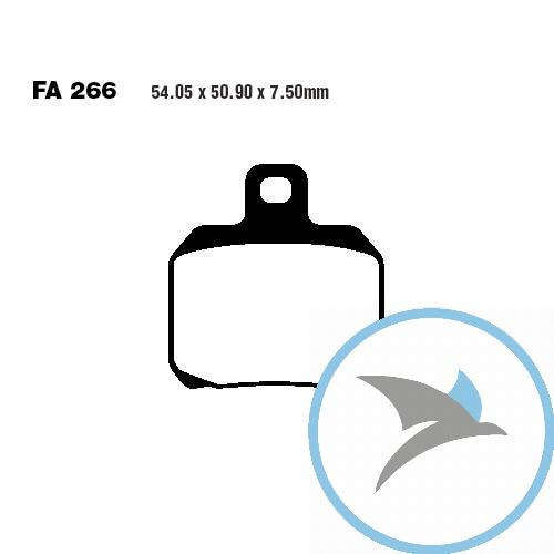 Bremsklotz Standard Scooter EBC oder 7872484 - SFA266