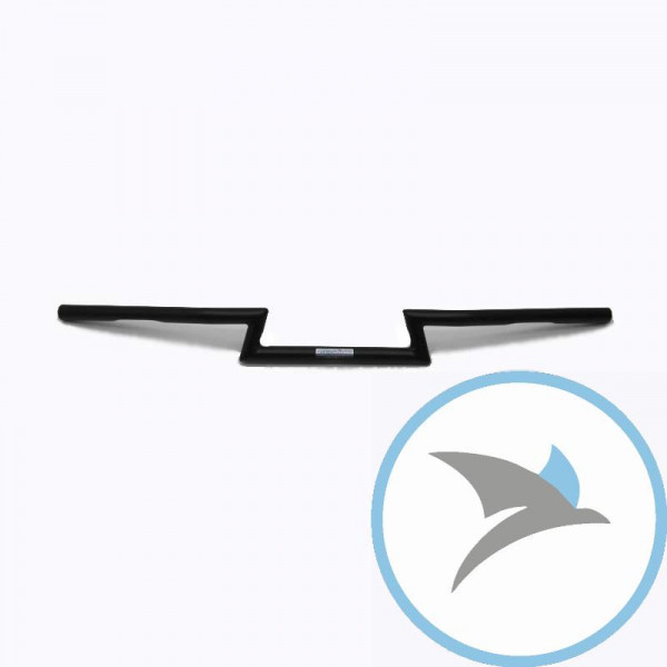Lenker Stahl schwarz 22mm FehlingZ Rohr niedrig