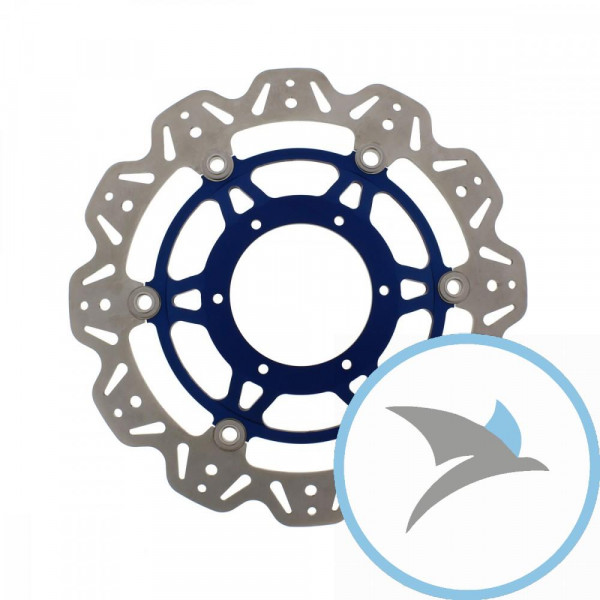 Bremsscheibe VEE EBC blau - VR1153BLU