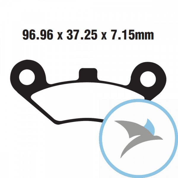 Bremsklotz Standard EBC - FA453TT