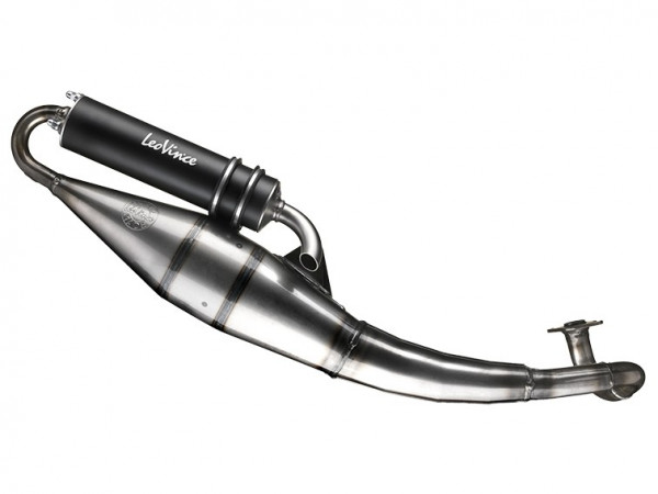 LeoVince TT schwarz Peugeot Speedfight 2 LC / AC - X-Fight 50 WRC LC ´02/03