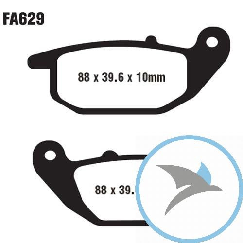 Bremsklotz Standard EBC - FA629TT