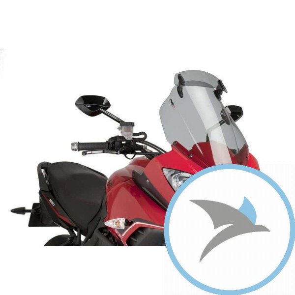 Touringscheibe Visor Puig rauchgrau - 5919H
