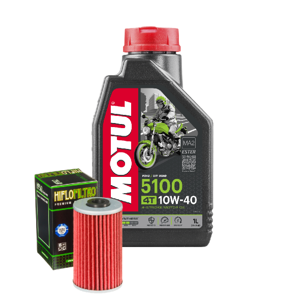 Kymco Grand Dink 125 Service Kit Ölwechsel Öl Motul 5100 10W40 Ölfilter