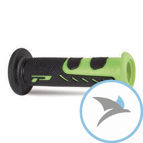 Griffgummi grün/schwarz D.22 mm. L.122MM geschlossen - PA072500VE02