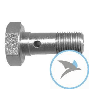 Hohlschraube für Bremsschlauch MQ M10 x 1 SW16 L32.2 - 3254