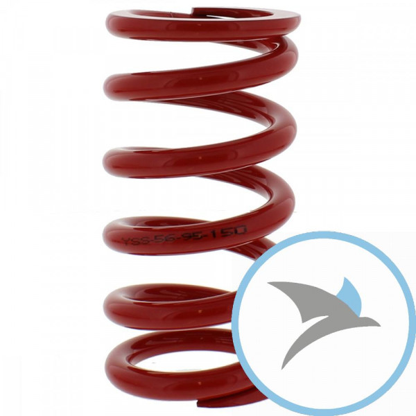 Feder rot YSS 56-95-150 - 56A95S150A5-X