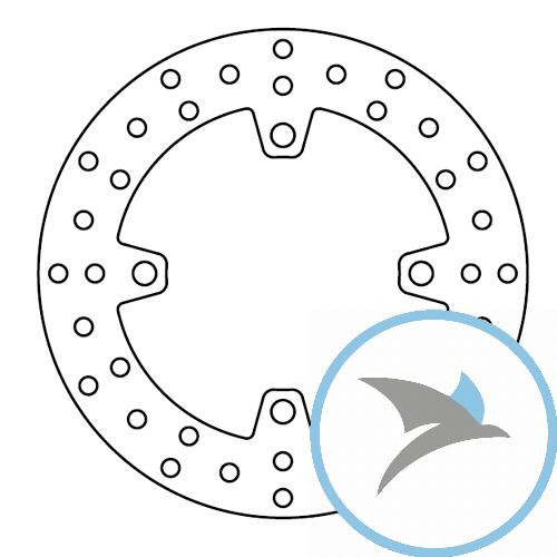 Bremsscheibe starr TRW