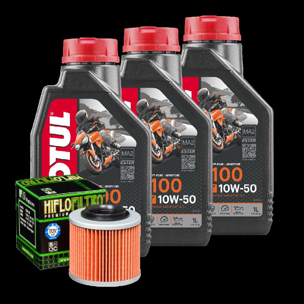 BMW F 650 650 GS Service Kit Ölwechsel Öl Motul 7100 10W50 Ölfilter