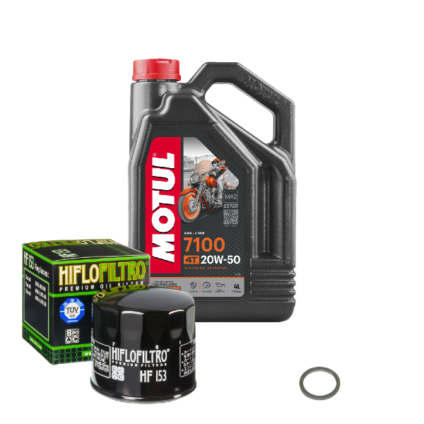Ducati Monster 600 Service Kit Ölwechsel Öl Motul 7100 20W50 Ölfilter