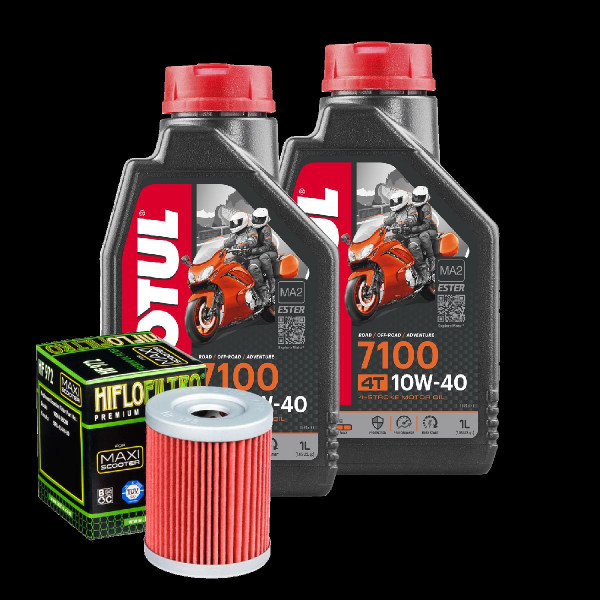 Yamaha YP 400 Majesty Service Kit Ölwechsel Öl Motul 7100 10W40 Ölfilter