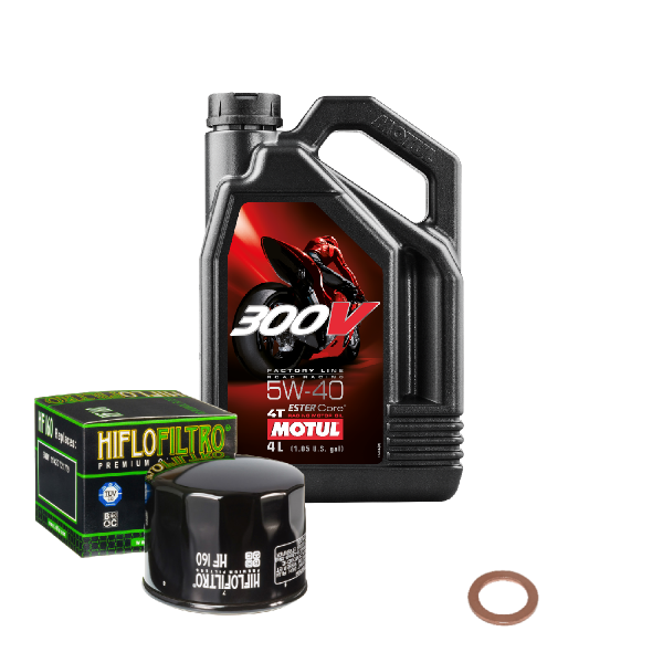 BMW S 1000 RR Service Kit Ölwechsel Öl Motul 300V 5W40 Ölfilter
