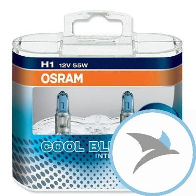 Lampe H1 12V55W Duobox Cool Blue Intense