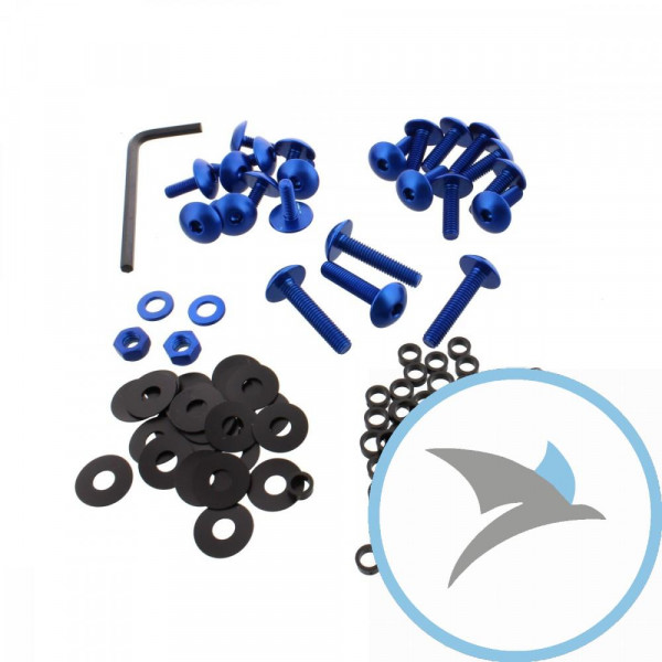 VERKLEID Schraube Satz Pro Bolt alu blau - FYA284B