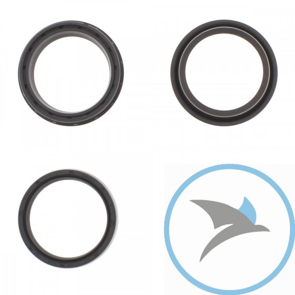 Simmerring Satz Gabel All Balls Racing 43X53X9.5 mit Staubkappe - 56-126