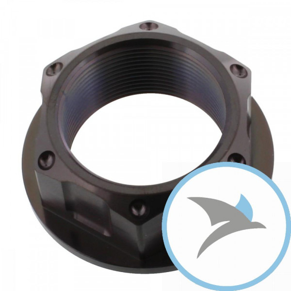 Mutter Lenkkopf Pro BoltM24X1.00 mm Titan schwarz
