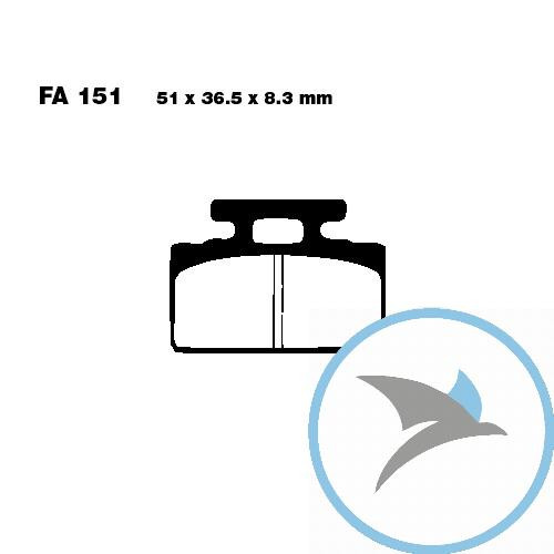 Bremsklotz Standard Scooter EBCoder 7872401