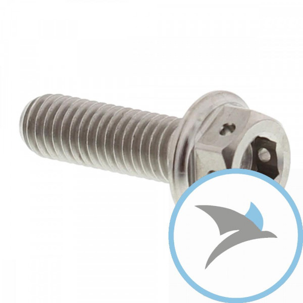 SCHR DUALDRIVE JMP BOLT - M6X1.00MM 20MM TI