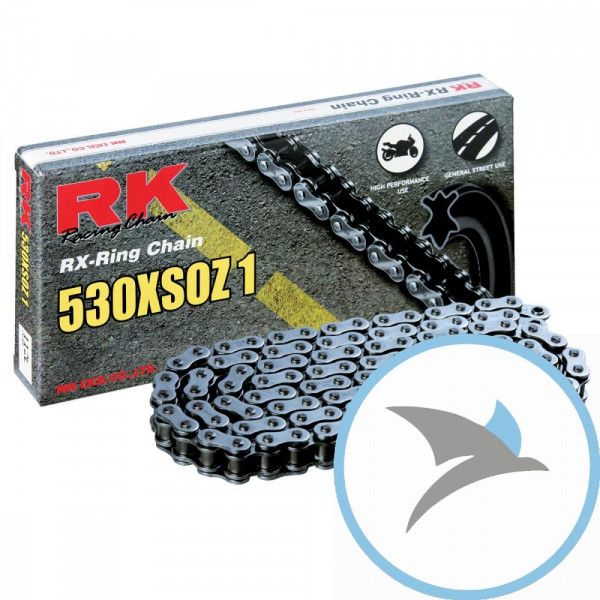 RK X-Ringkette 530XSOZ1/120 Kette offen mit Nietschloss