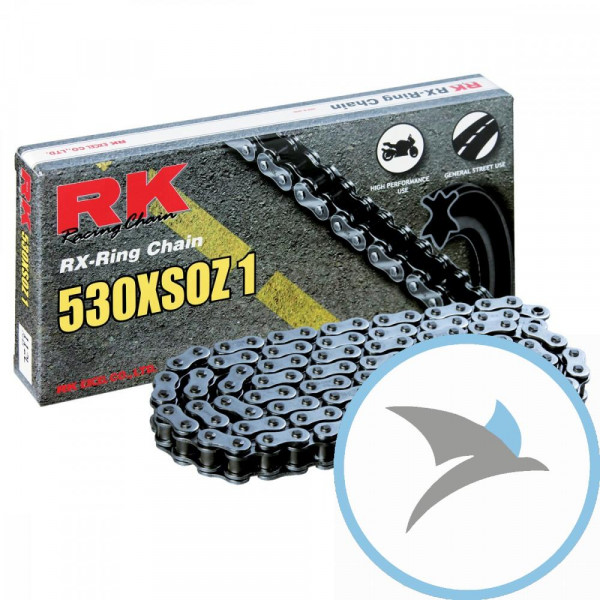 RK X-Ringkette 530XSOZ1/104 Kette offen mit Nietschloss