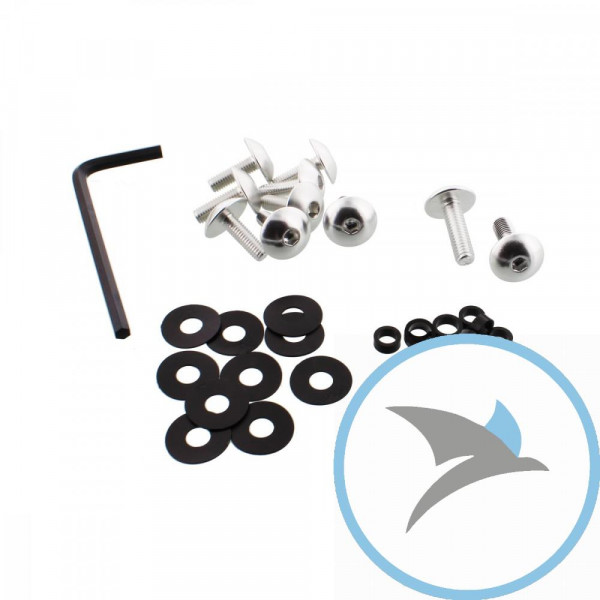 VERKLEID Schraube Satz Pro Bolt alu silber - FOAP210S