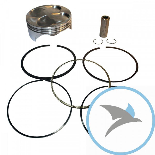Kolbensatz 96.97 mm B Athena geschmiedet - S4F09700018B