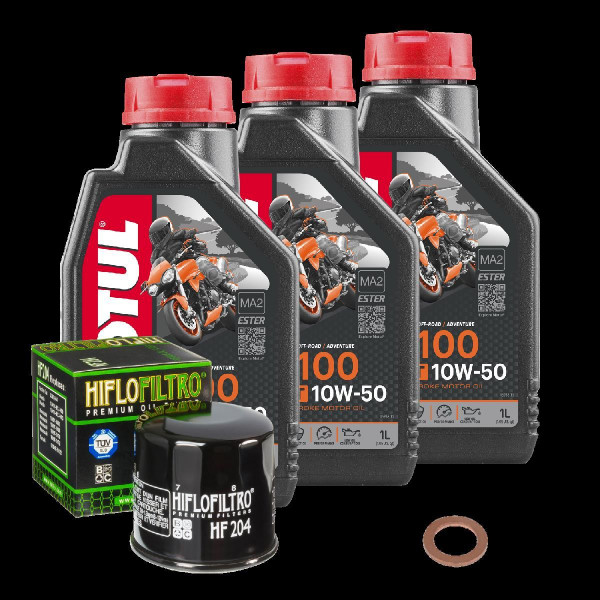 Yamaha MT-07 700 Service Kit Ölwechsel Öl Motul 7100 10W50 Ölfilter