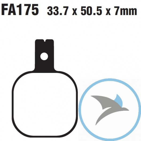 Bremsklotz Standard EBC - FA175