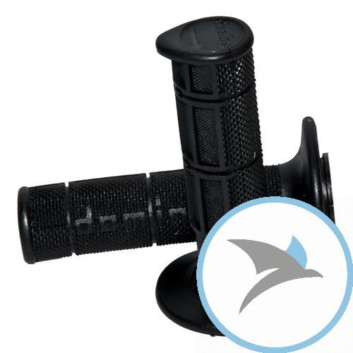 Griffgummi schwarz Domino D.22 mm. L.118MM geschlossen - 1150.82.40.06