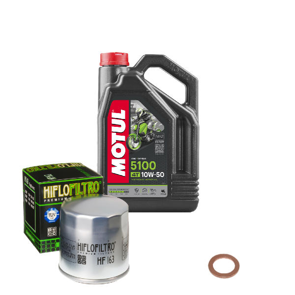 BMW K 1200 LT ABS Service Kit Ölwechsel Öl Motul 5100 10W50 Ölfilter