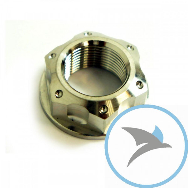 Mutter Achse Pro BoltM22X1.50 mm Edelstahl V4A -