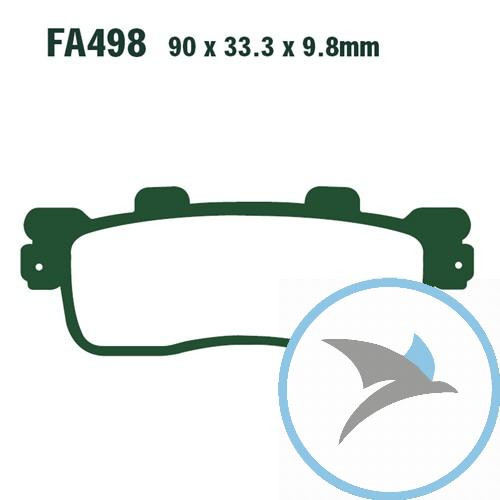 Bremsklotz Sinter HH Scooter EBC oder 7875230 - SFA498HH