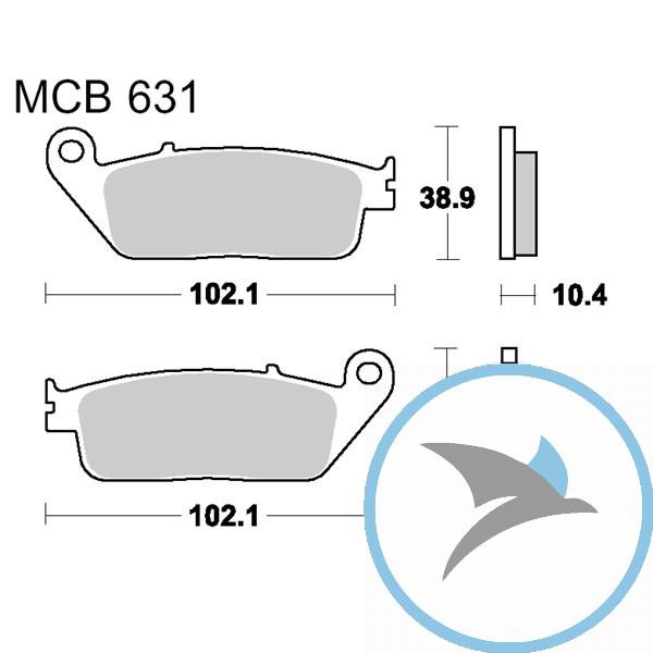 Bremsklotz Sinter hinten TRWAlternative: 7322670