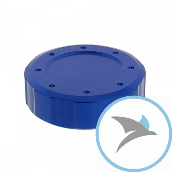 Deckel Bremsflüssigkeitsbehälter Pro Bolt 61MM alu blau - RESR10B