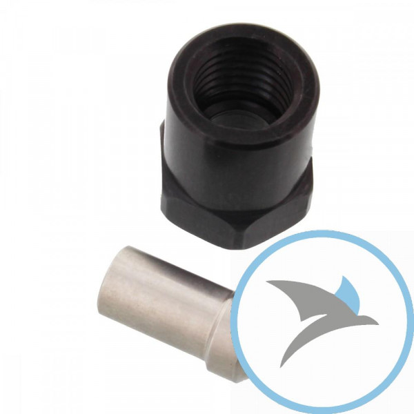 Innengewinde beweglich Vario TYP621 IGL M10 x 1.00 schwarz
