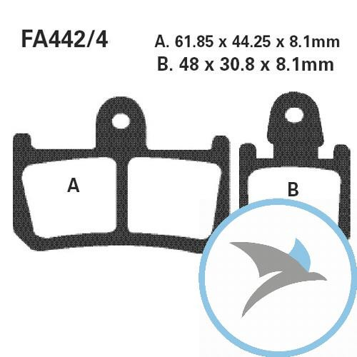 Bremsklotz Standard EBC - FA442/4