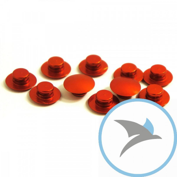 Kappen Schraube Satz Pro Bolt M10 alu orange - BUT10-10O