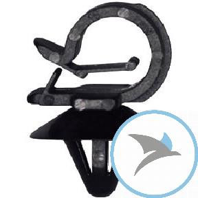 Stangenhalter schwarz JMP Packung Inhalt 10 Stück
