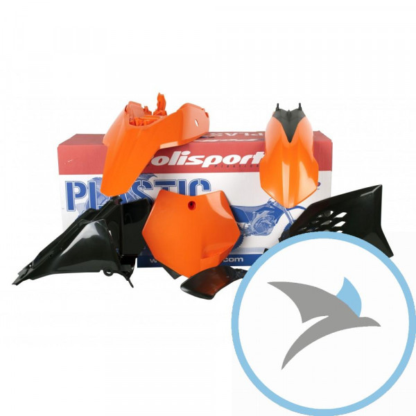 komplett Kit orange/weiß/weiß - 90201